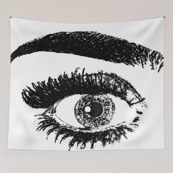Item preview, eye black &white designed and sold by AidaArt.
