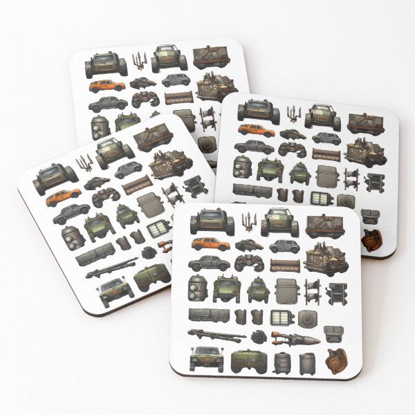 Artikelvorschau, Icons spreadsheet for post-apocalyptic game entworfen und verkauft von tropicaltee.