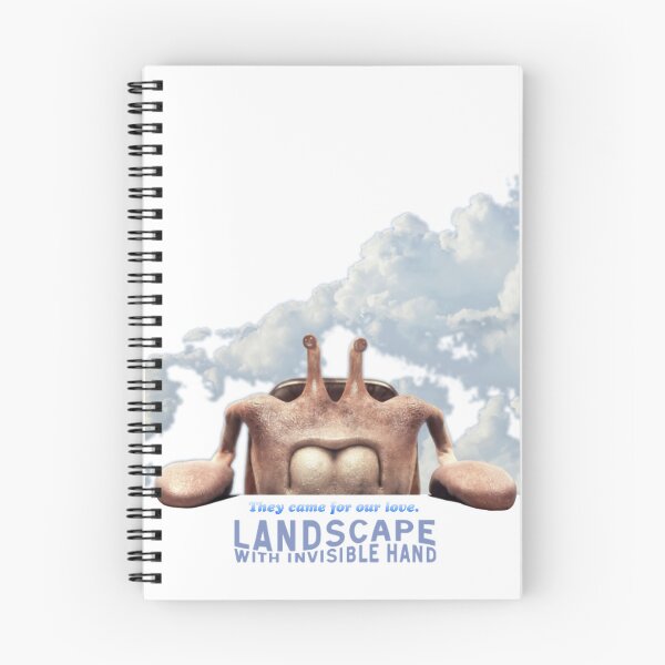 Item preview, Landscape with Invisible Hand 2023 movie themed graphic design by ironpalette designed and sold by ironpalette.