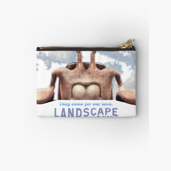 Item preview, Landscape with Invisible Hand 2023 movie themed graphic design by ironpalette designed and sold by ironpalette.