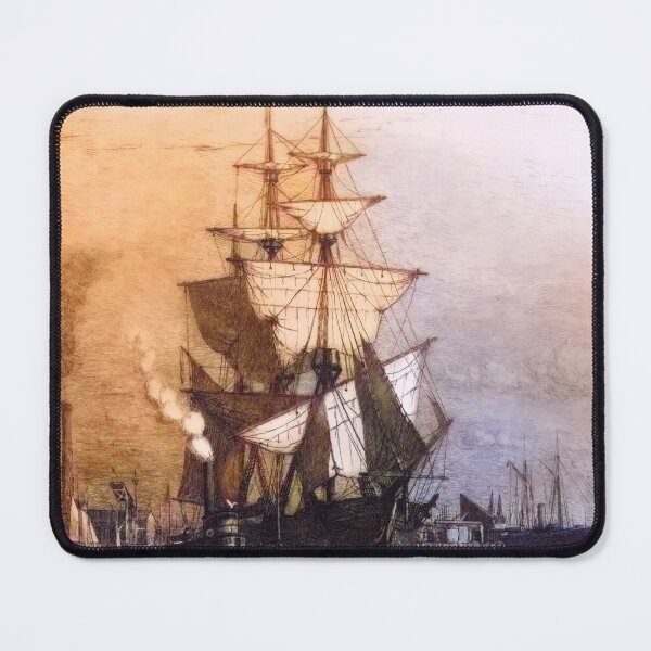 Item preview, New Bedford Harbor 1903 designed and sold by Chuck Mountain Poster Art.