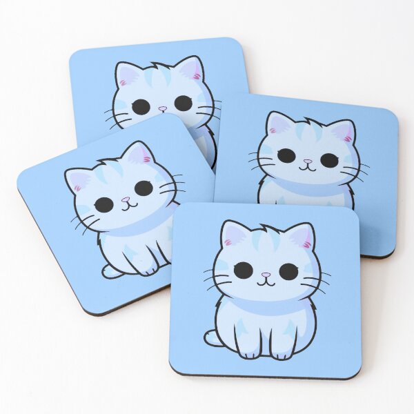 Item preview, Fluffy Cute Blue Cat designed and sold by Rauens.