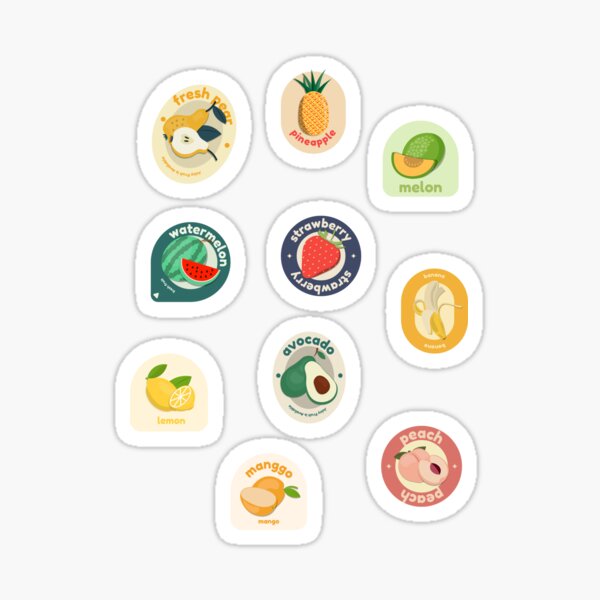 Item preview, Fruit Label  designed and sold by ByAllyAlly.