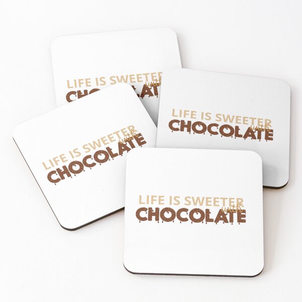 Item preview, Life is sweeter with chocolate  designed and sold by meesara.