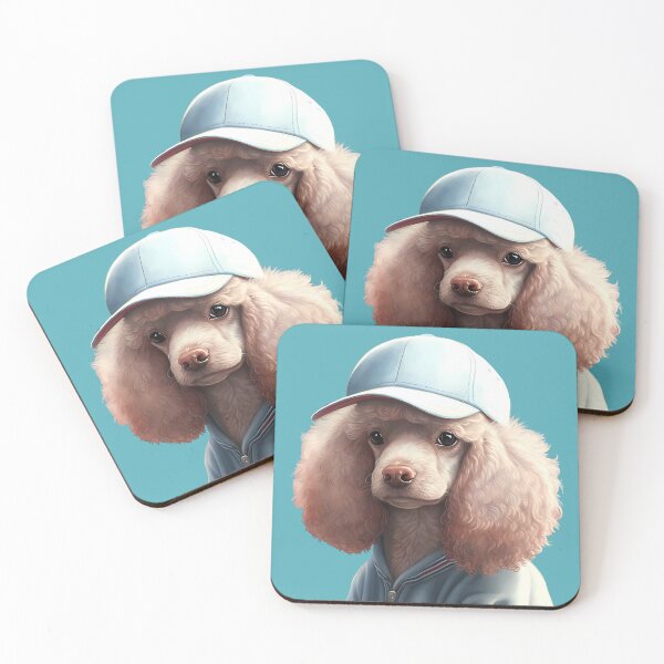 Item preview, Cute Poodle Wearing a Baseball Cap designed and sold by HouseOfRosy.
