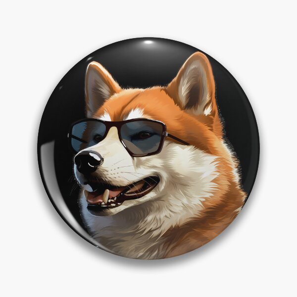 Item preview, Happy Akita Inu wearing Sunglasses designed and sold by paniplex.