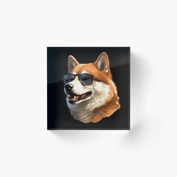 Artikelvorschau, Glücklicher Akita Inu mit Sonnenbrille entworfen und verkauft von paniplex.