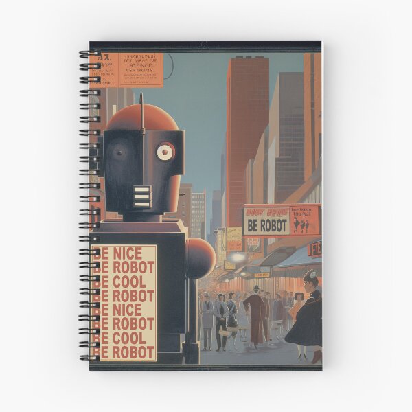 Item preview, "Be Cool, Be Robot" designed and sold by Robots-Retros.