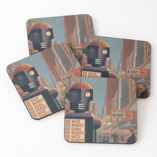 Item preview, "Be Cool, Be Robot" designed and sold by Robots-Retros.