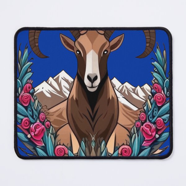 Item preview, Desert Bighorn Sheep Surrounded By Sagebrush Nevada State Tattoo Art designed and sold by taiche.