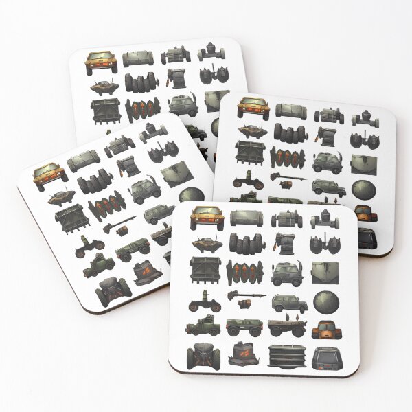 Artikelvorschau, Icons spreadsheet for post-apocalyptic game entworfen und verkauft von tropicaltee.