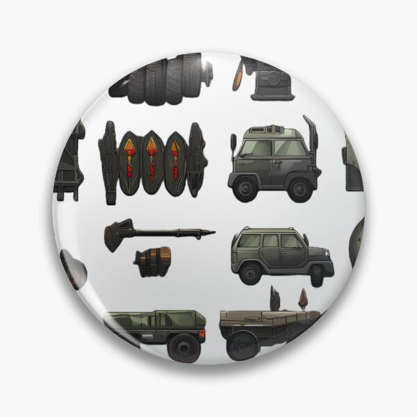 Item preview, Icons spreadsheet for post-apocalyptic game designed and sold by tropicaltee.