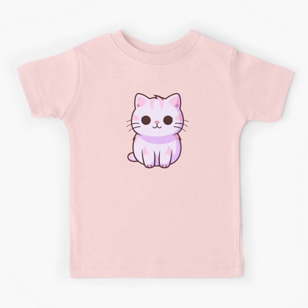pink cat t shirt