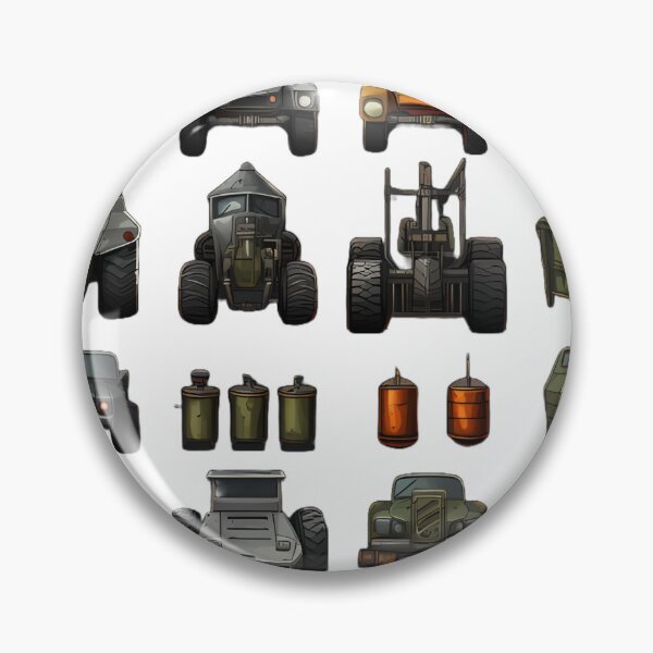 Item preview, Icons spreadsheet for post-apocalyptic game designed and sold by tropicaltee.