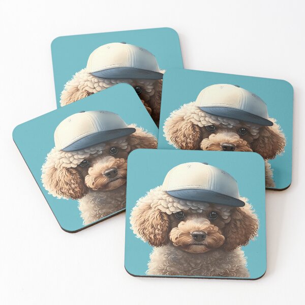 Item preview, Cute Poodle Wearing a Baseball Cap designed and sold by HouseOfRosy.
