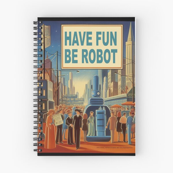 Item preview, "Have Fun, Be Robot" designed and sold by Robots-Retros.