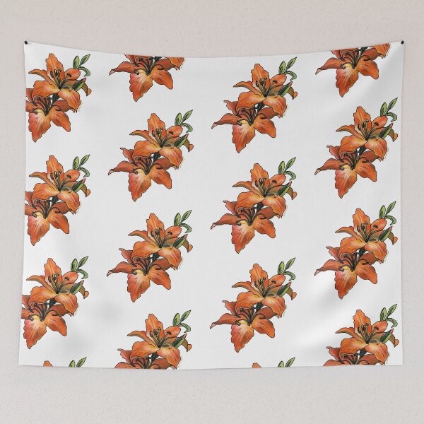 Item preview, Orange Lillies designed and sold by toots-thomson.