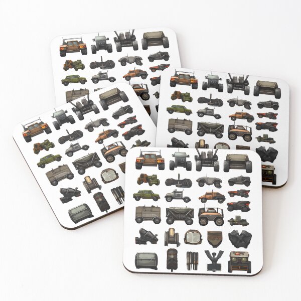 Artikelvorschau, Icons spreadsheet for post-apocalyptic game entworfen und verkauft von tropicaltee.