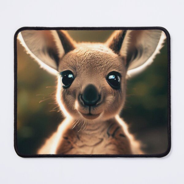 Item preview, Cute Kangaroo - Cute Baby Animals designed and sold by baby-animal-art.