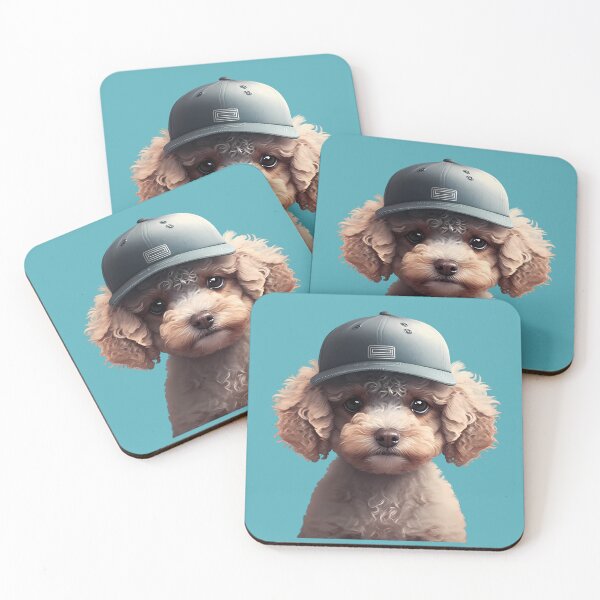 Item preview, Cute Poodle Wearing a Baseball Cap designed and sold by HouseOfRosy.