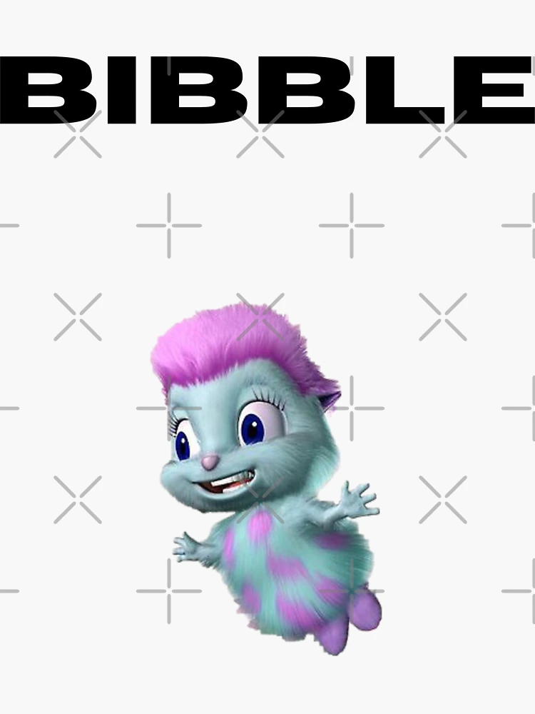 bibble Sticker for Sale by BabyCatArtist