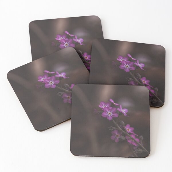 Item preview, Pink forget-me-not flowers designed and sold by marcrolandscape.