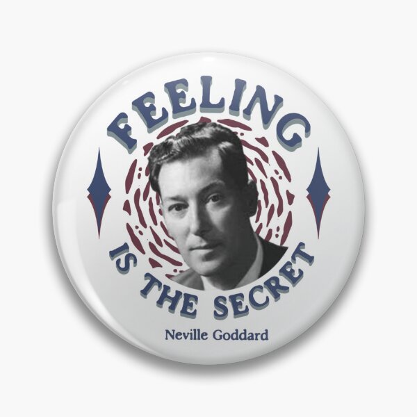 Item preview, Feeling Is The Secret Law of Attraction Neville Goddard Manifest designed and sold by StoneCrowDesign.
