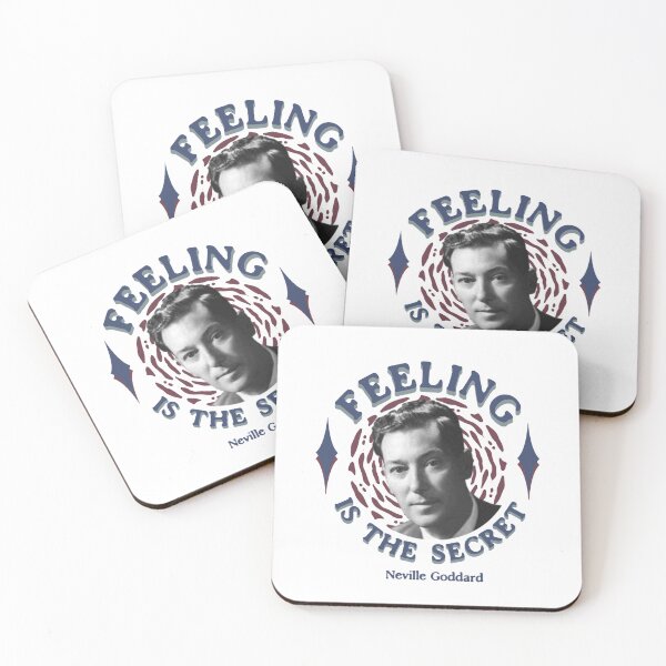Item preview, Feeling Is The Secret Law of Attraction Neville Goddard Manifest designed and sold by StoneCrowDesign.