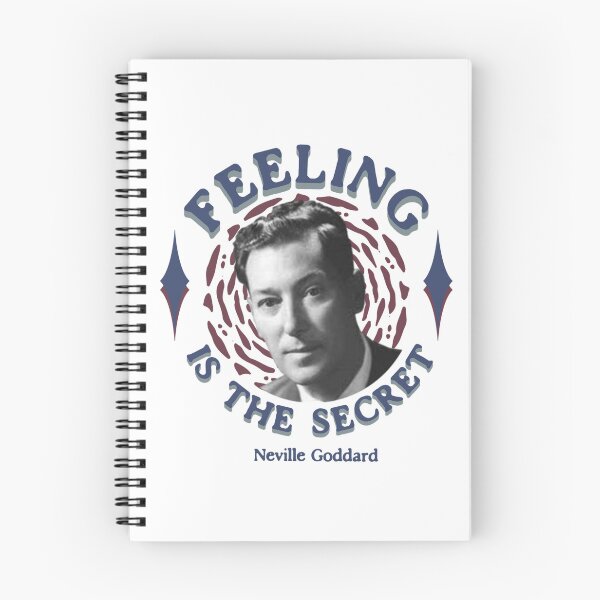 Item preview, Feeling Is The Secret Law of Attraction Neville Goddard Manifest designed and sold by StoneCrowDesign.