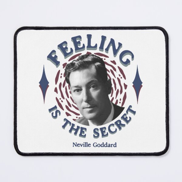 Item preview, Feeling Is The Secret Law of Attraction Neville Goddard Manifest designed and sold by StoneCrowDesign.