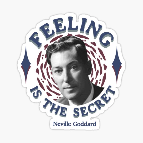 Artikel-Vorschau von Gefühl ist das geheime Gesetz der Anziehung Neville Goddard Manifest, designt und verkauft von StoneCrowDesign.