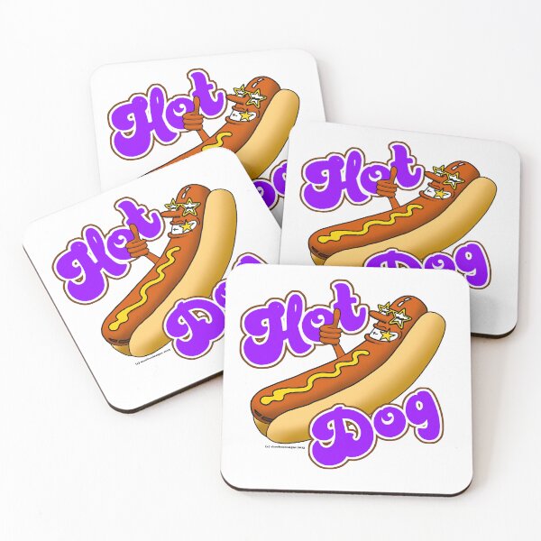 Item preview, Reclining Funky Hot Dog! designed and sold by ShoeboxDesigns.