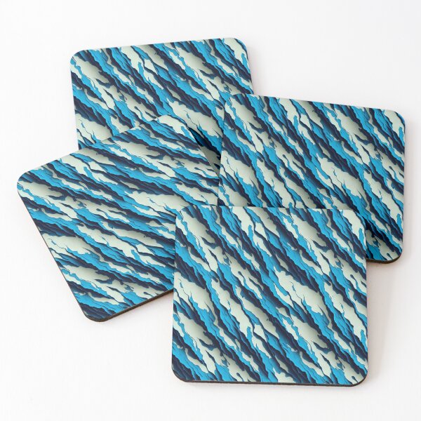 Item preview, Silk Blue and White designed and sold by Theo-B.