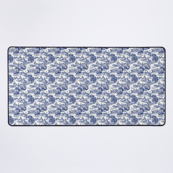 Item preview, Vintage French Toile de Jouy (Blue) #1 designed and sold by BrushstrokesA.