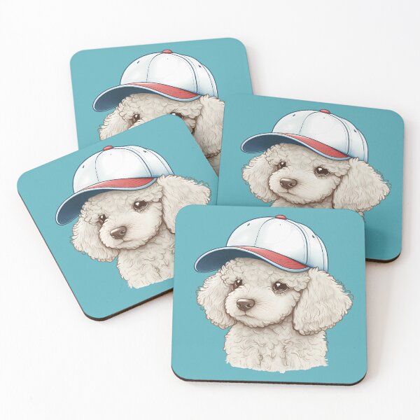 Item preview, Lindo caniche con gorra de béisbol designed and sold by HouseOfRosy.