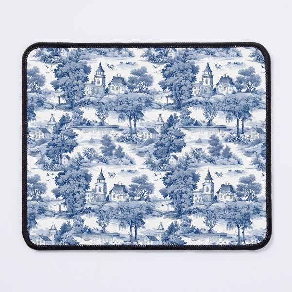 Item preview, Vintage French Toile de Jouy (Blue) #2 designed and sold by BrushstrokesA.