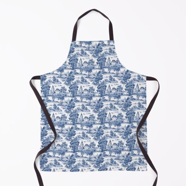 Item preview, Vintage French Toile de Jouy (Blue) #2 designed and sold by BrushstrokesA.