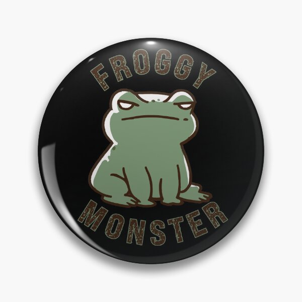 Item preview, Froggy Monster Grumpy Frog designed and sold by Doctrine-Design.