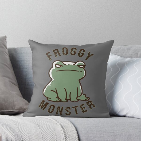 Item preview, Froggy Monster Grumpy Frog designed and sold by Doctrine-Design.