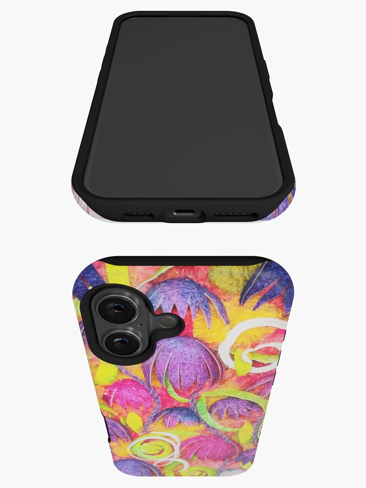 Thumbnail 3 of 4, iPhone Case, Cascading Bells designed and sold by ushma-s.