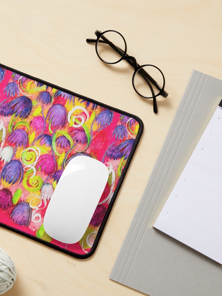 Thumbnail 3 of 5, Mouse Pad, Cascading Bells designed and sold by ushma-s.