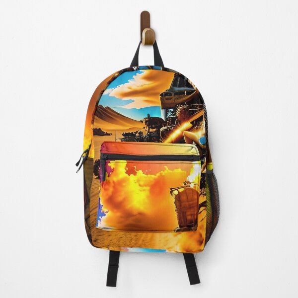 Item preview, A ravaged world of sand dunes and searing heat designed and sold by PixieDustAIArt.