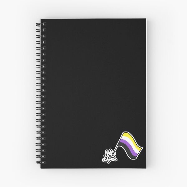 Item preview, non binary flag kitty designed and sold by kippicat.