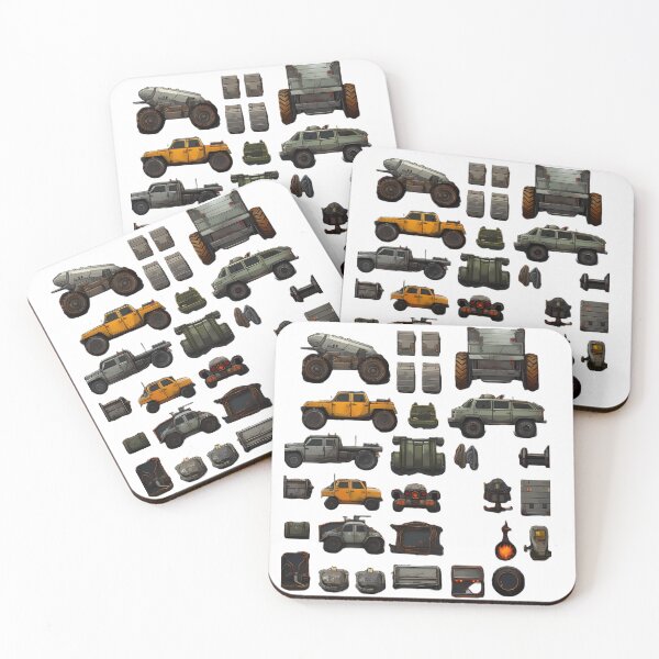 Artikelvorschau, Icons spreadsheet for post-apocalyptic game entworfen und verkauft von tropicaltee.