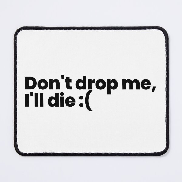 Item preview, Don't Drop Me - Dark Humor Onesie Gift for New Parents designed and sold by aargeneralstore.