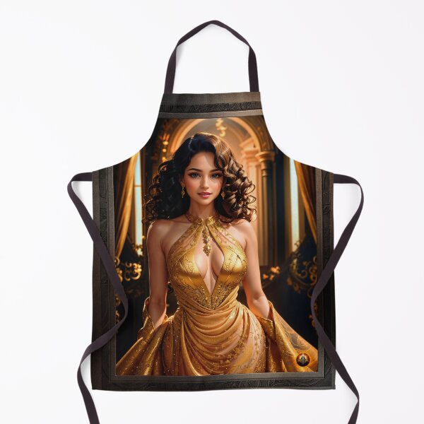 Item preview, Portrait of Lady Travia Westerpheld Beautiful Sci-Fi AI Concept Art by Xzendor7 designed and sold by Xzendor7 Digital Art Creations.