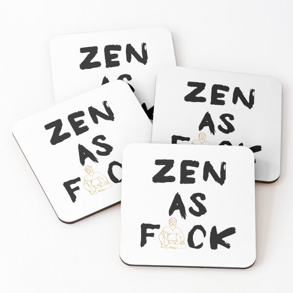 Item preview, Zen Vibes Unleashed: Embrace the 'Zen as F*ck' Attitude designed and sold by Brand Uno Studio.