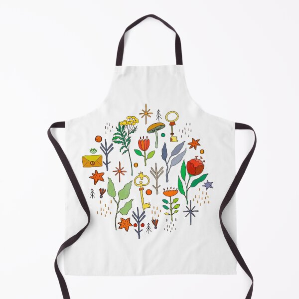 Item preview, Magic flowers, leaves, keys, stars designed and sold by zatmeniee.