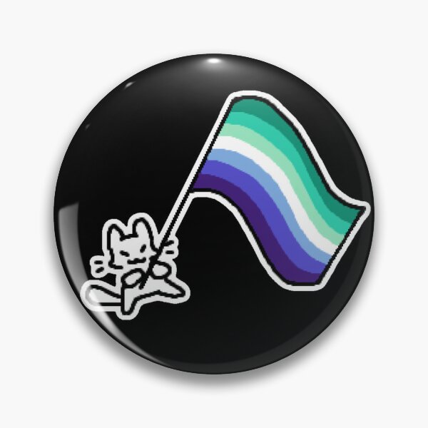 Item preview, gay flag kitty designed and sold by kippicat.