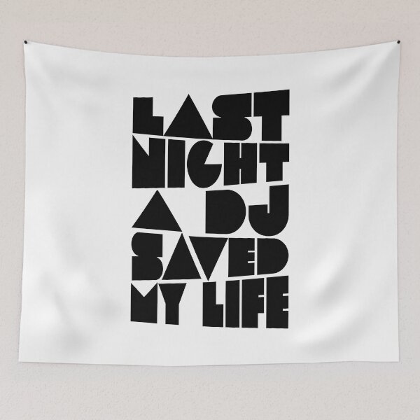 Item preview, Last night a Dj saved my life. Designed for House Music lover and Music fans. designed and sold by paulo silveira.